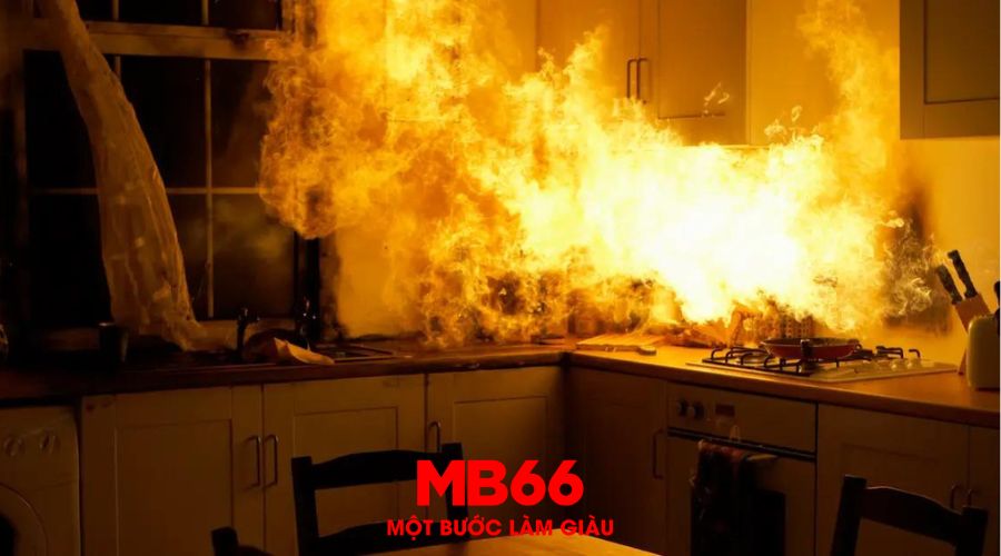 Lý Giải Giấc Mơ Thấy Lửa Cháy Trong Bếp Đánh Con Gì May Mắn? 3 Giải đáp thắc mắc mơ thấy cuộc hỏa hoạn lớn trong bếp đánh con gì
